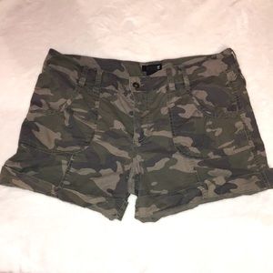 Camo Cargo Shorts